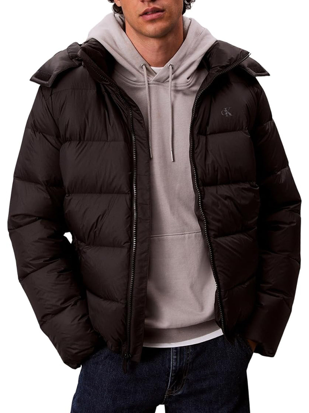 CALVIN KLEIN Giubbino Uomo - Nero modello LV04RC518G