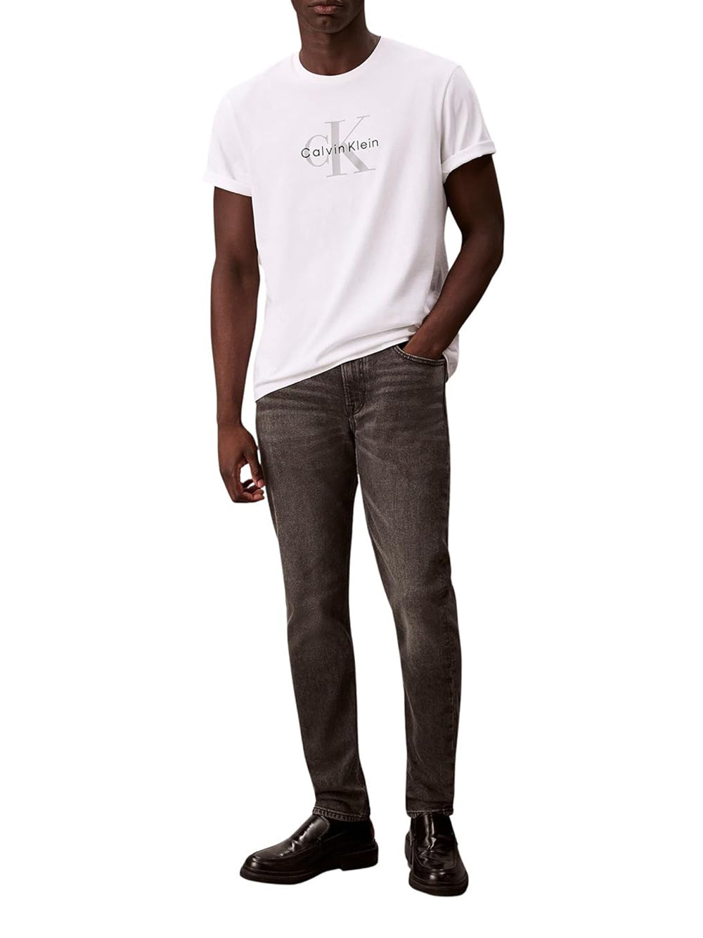 CALVIN KLEIN Pantalone Uomo - Grigio modello LV04RD702G