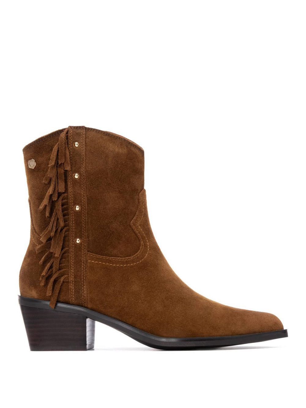 CARMELA Stivaletti texano Donna - Camel modello 162663