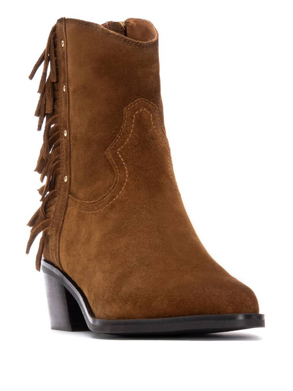 CARMELA Stivaletti texano Donna - Camel modello 162663