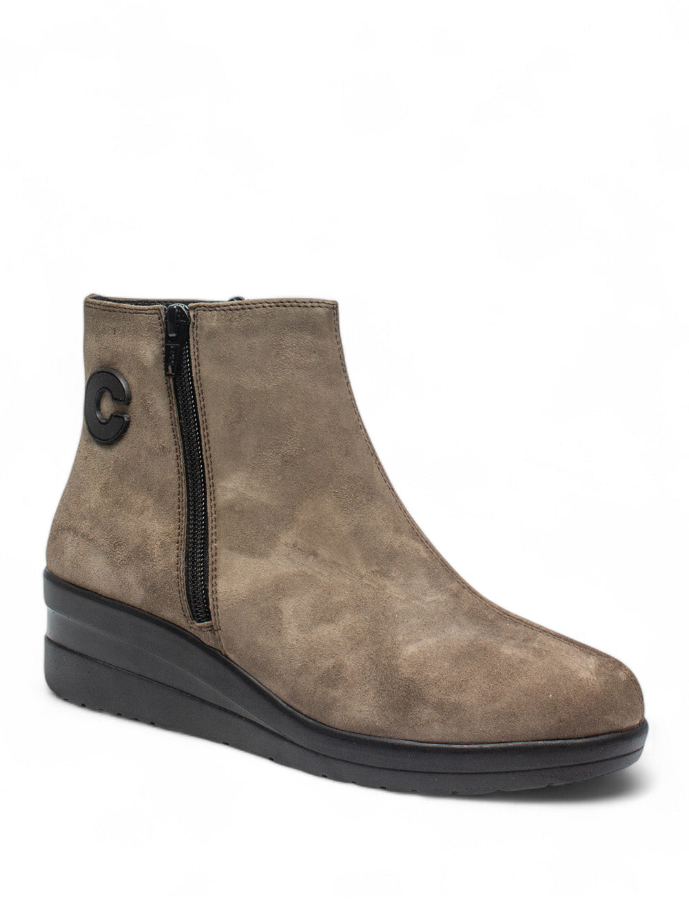 CINZIA SOFT Stivaletti con zeppa Donna - Marrone modello IV13898-GS