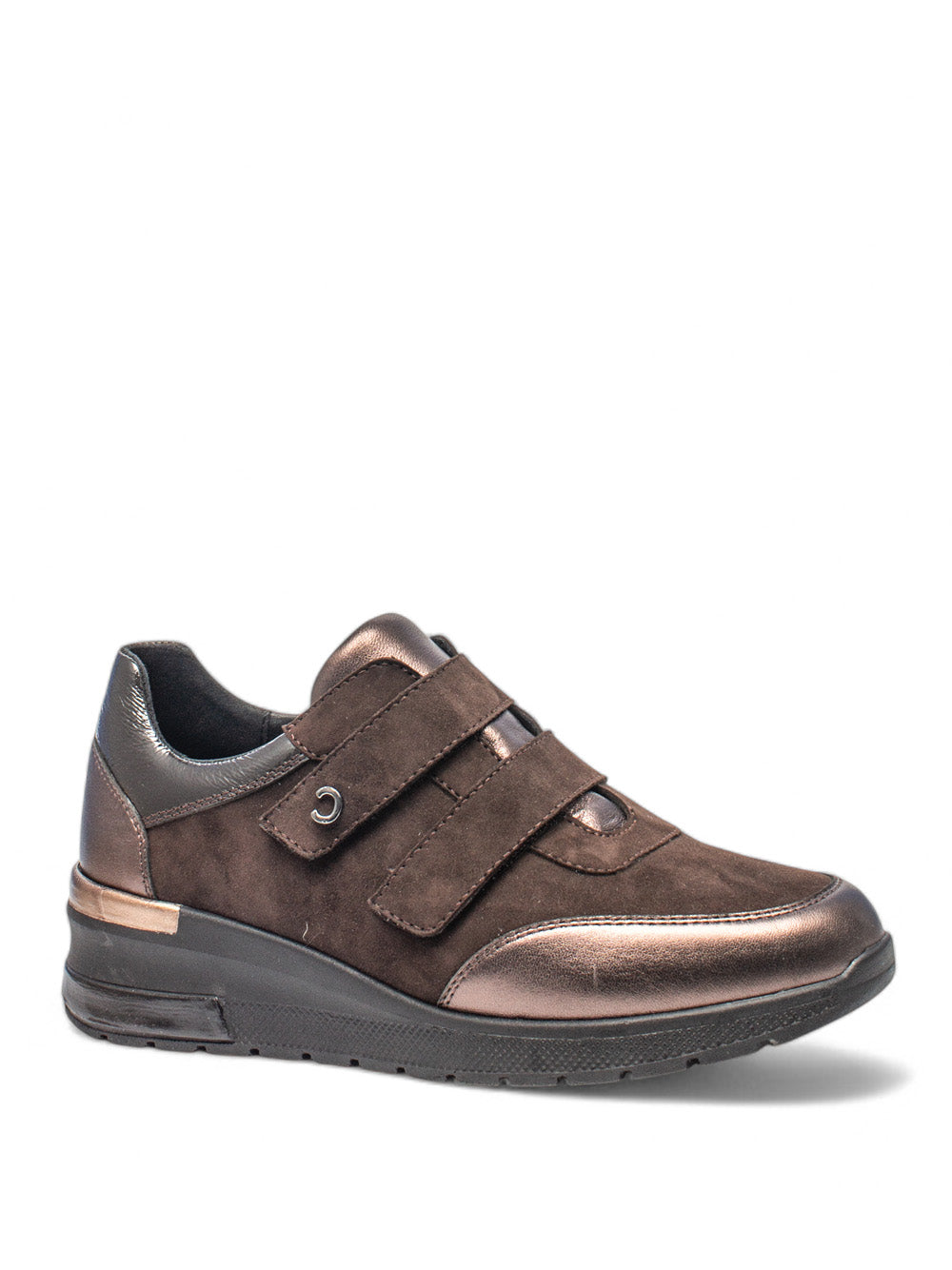 CINZIA SOFT Sneakers con zeppa Donna - Marrone modello IV420283S