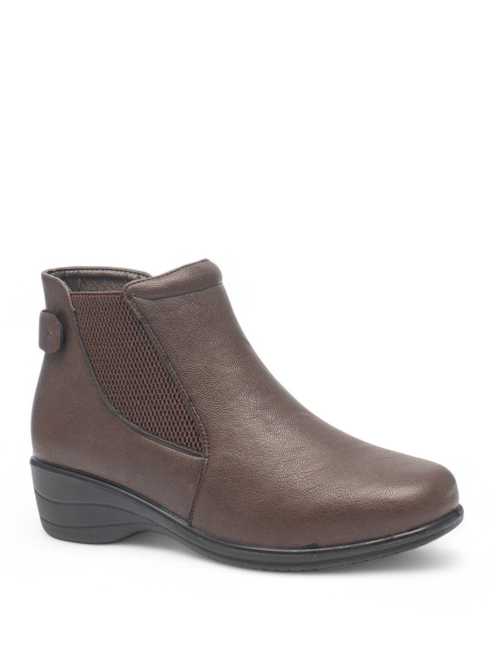 CINZIA SOFT Stivaletti con zeppa Donna - Marrone modello PF1803
