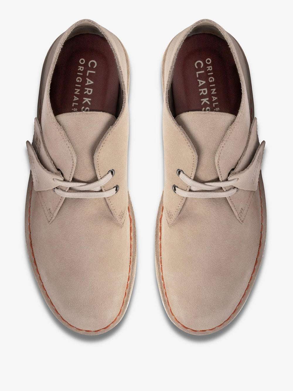 CLARKS Stivaletti Polacchine Uomo - Beige modello 26155527