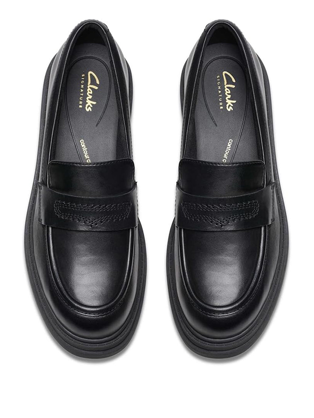 CLARKS Mocassini con tacco Donna - Nero modello 26183172