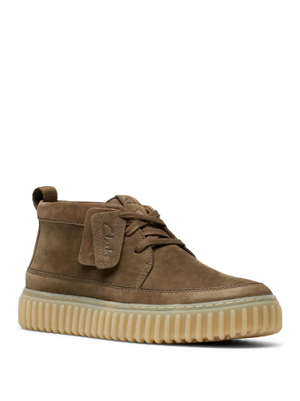 CLARKS Stivaletti Polacchine Uomo - Verde modello 26183474