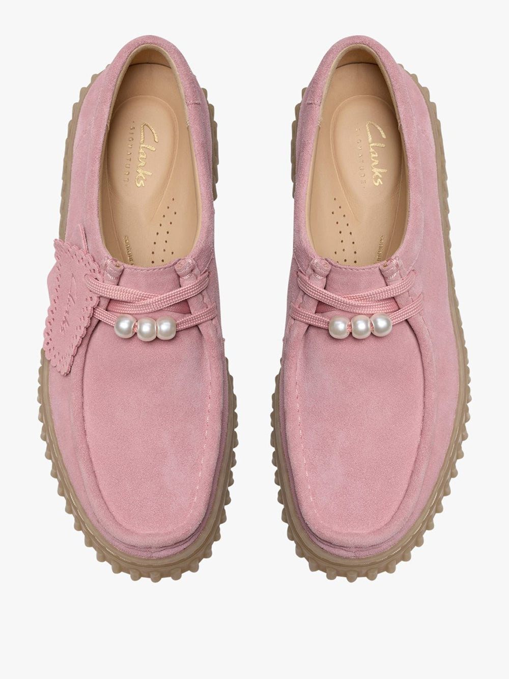 CLARKS Scarpe Stringate Donna - Rosa modello 26184585