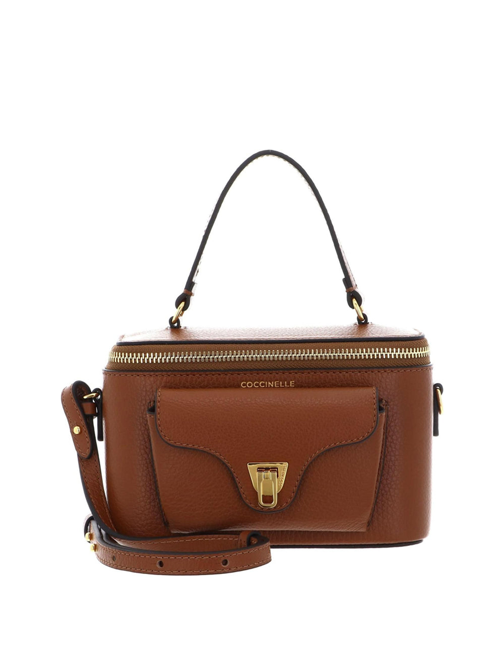 COCCINELLE Borsa a Tracolla Donna - Cognac modello E5TFK550101
