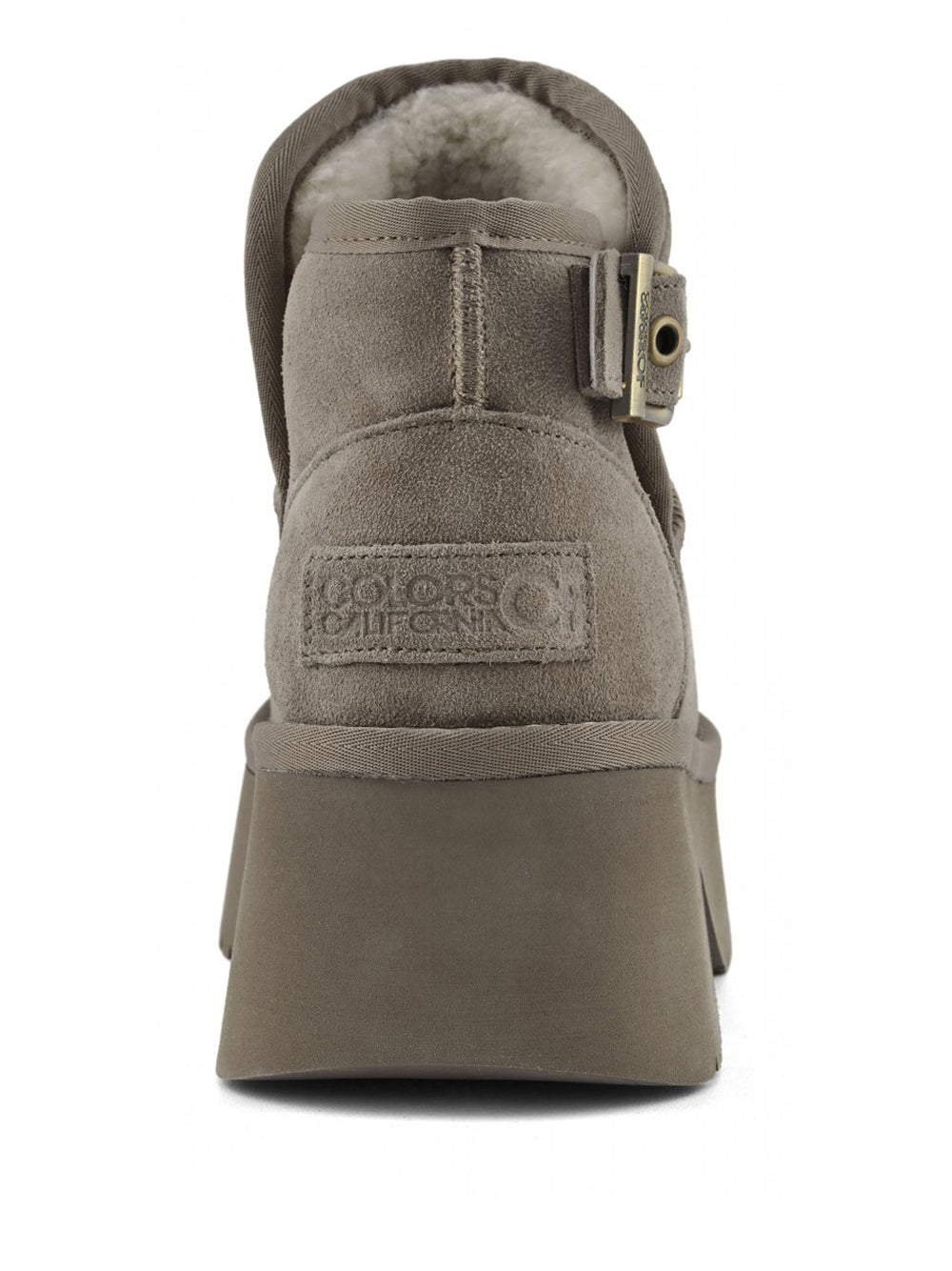 COLORS OF CALIFORNIA Stivaletti platform Donna - Taupe modello HC.HELEN01