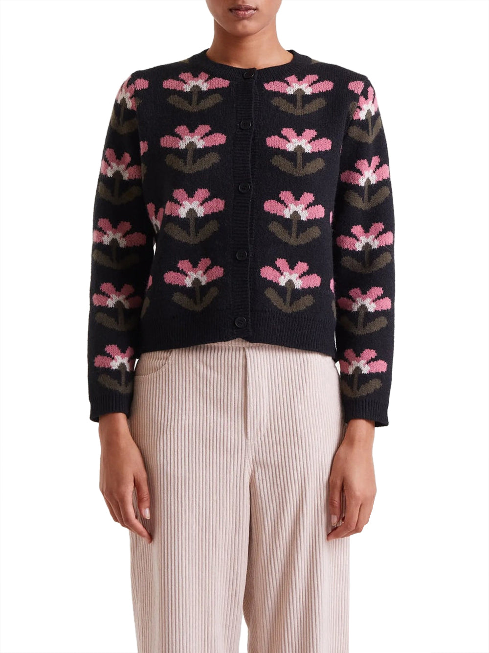 COMPAGNIA FANTASTICA Cardigan Donna - Nero modello 54C10360