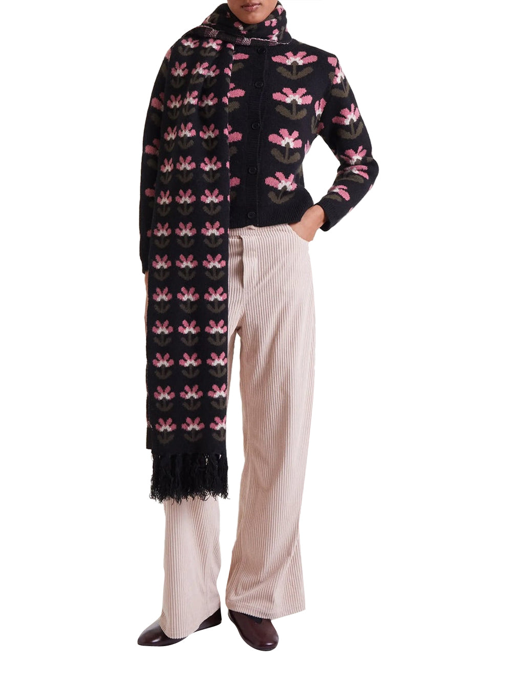 COMPAGNIA FANTASTICA Cardigan Donna - Nero modello 54C10360