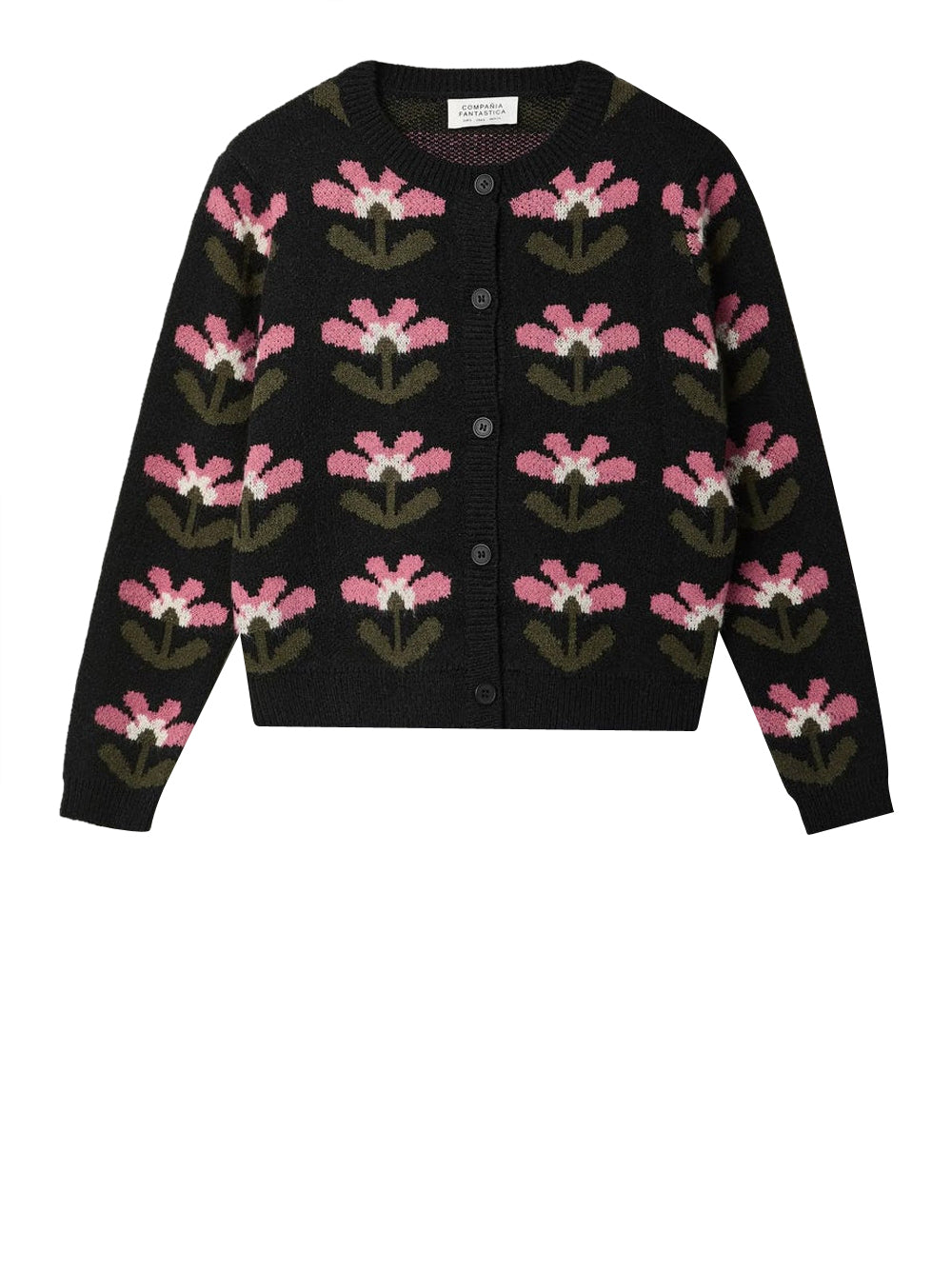 COMPAGNIA FANTASTICA Cardigan Donna - Nero modello 54C10360