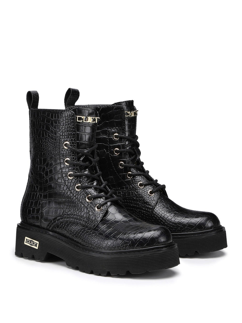 CULT Stivaletti platform Donna - Nero modello CLW303702