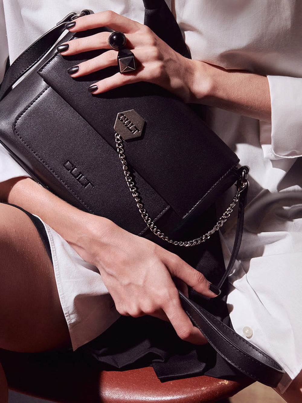 Borsa a Tracolla Nero