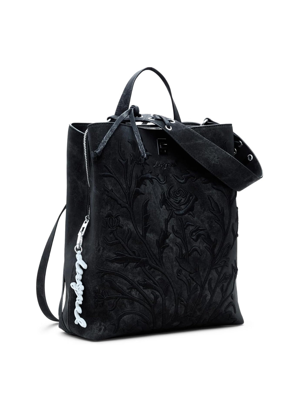 DESIGUAL Borsa a Zainetto Donna - Nero modello 25WAKP06