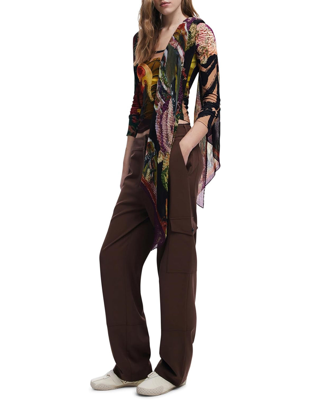 DESIGUAL Foulard Donna - Multicolor modello 25WAWA04