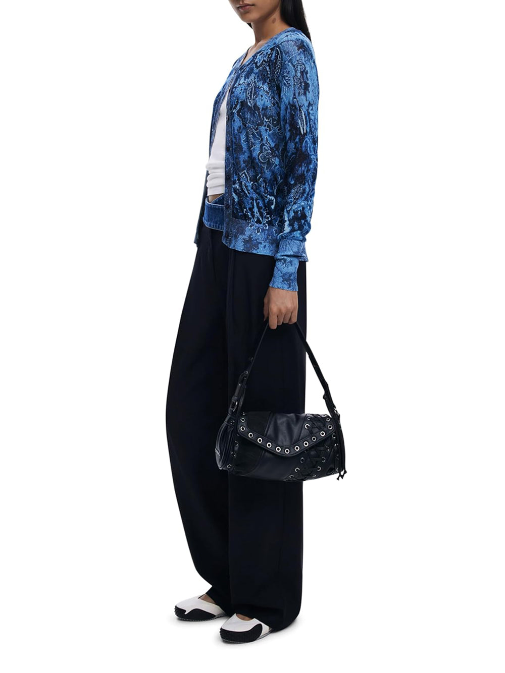 DESIGUAL Borsa a Tracolla Donna - Nero modello 25WAXP36