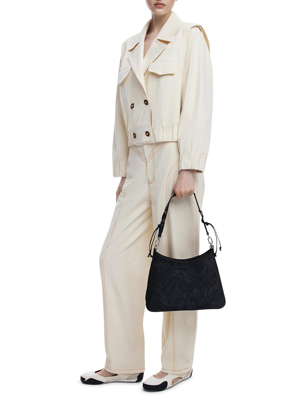 DESIGUAL Borsa a Tracolla Donna - Nero modello 25WAXP40