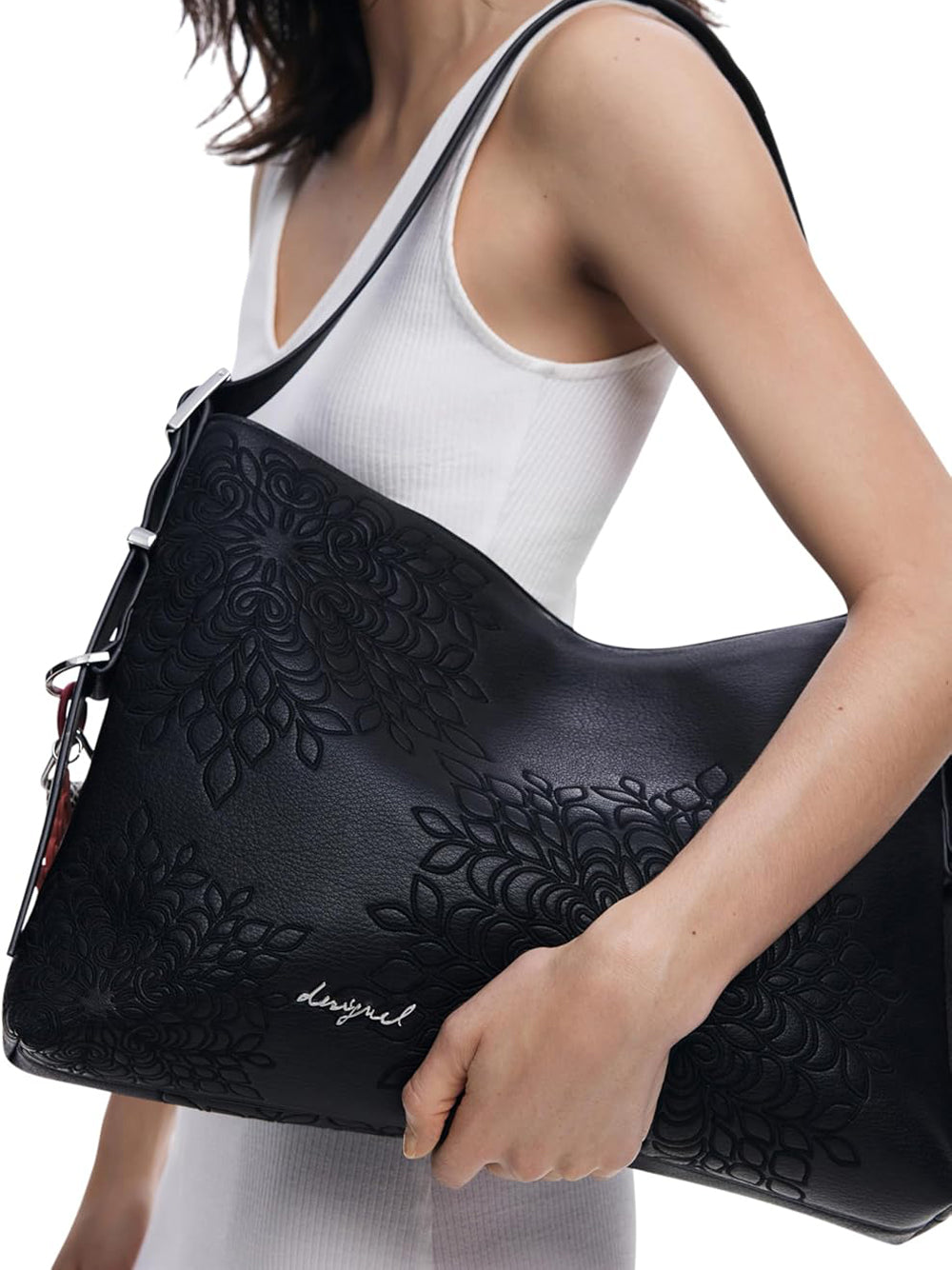 DESIGUAL Borsa a Spalla Donna - Nero modello 25WAXPA0