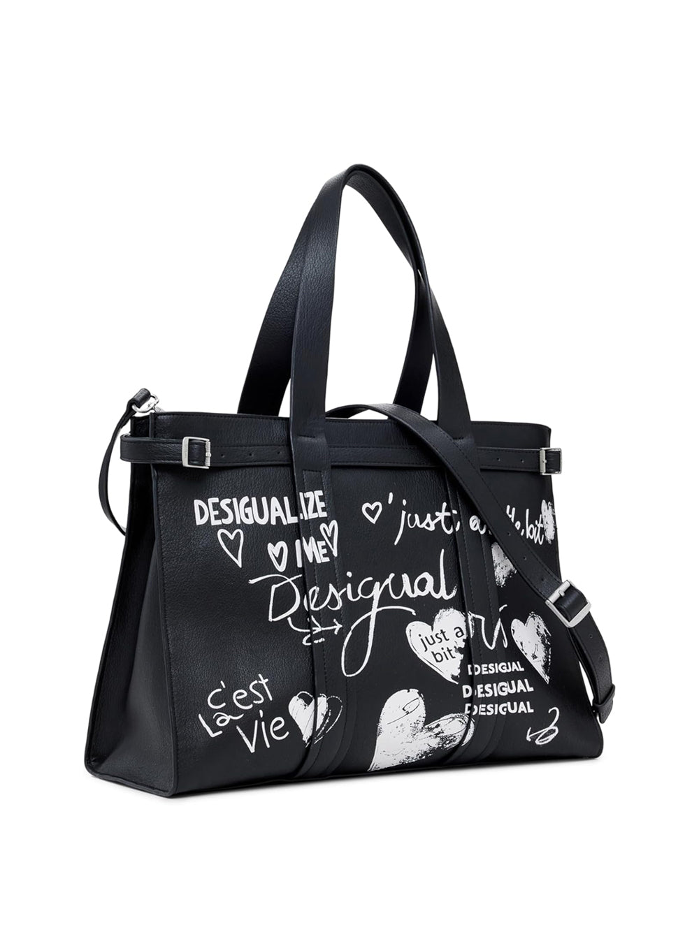 DESIGUAL Borsa a Spalla Donna - Nero modello 25WAXPA5