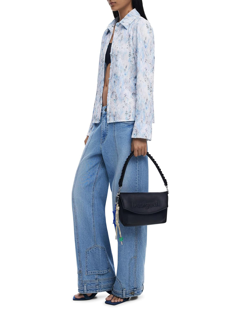 DESIGUAL Borsa a Spalla Donna - Nero modello 25WAXPAL