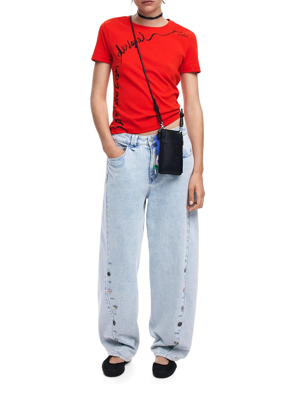 DESIGUAL Portafoglio Donna - Nero modello 25WAYP06