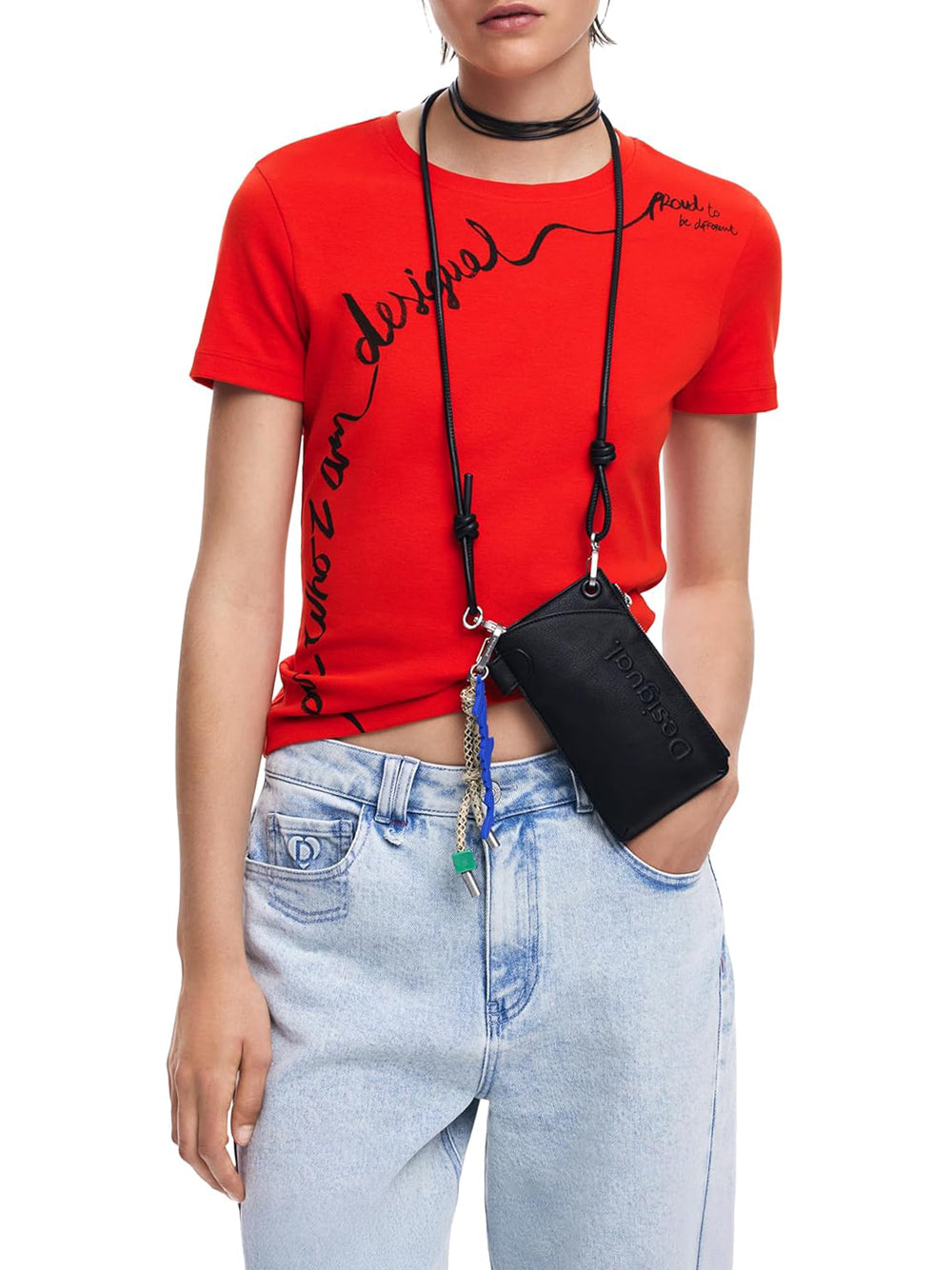 DESIGUAL Portafoglio Donna - Nero modello 25WAYP06