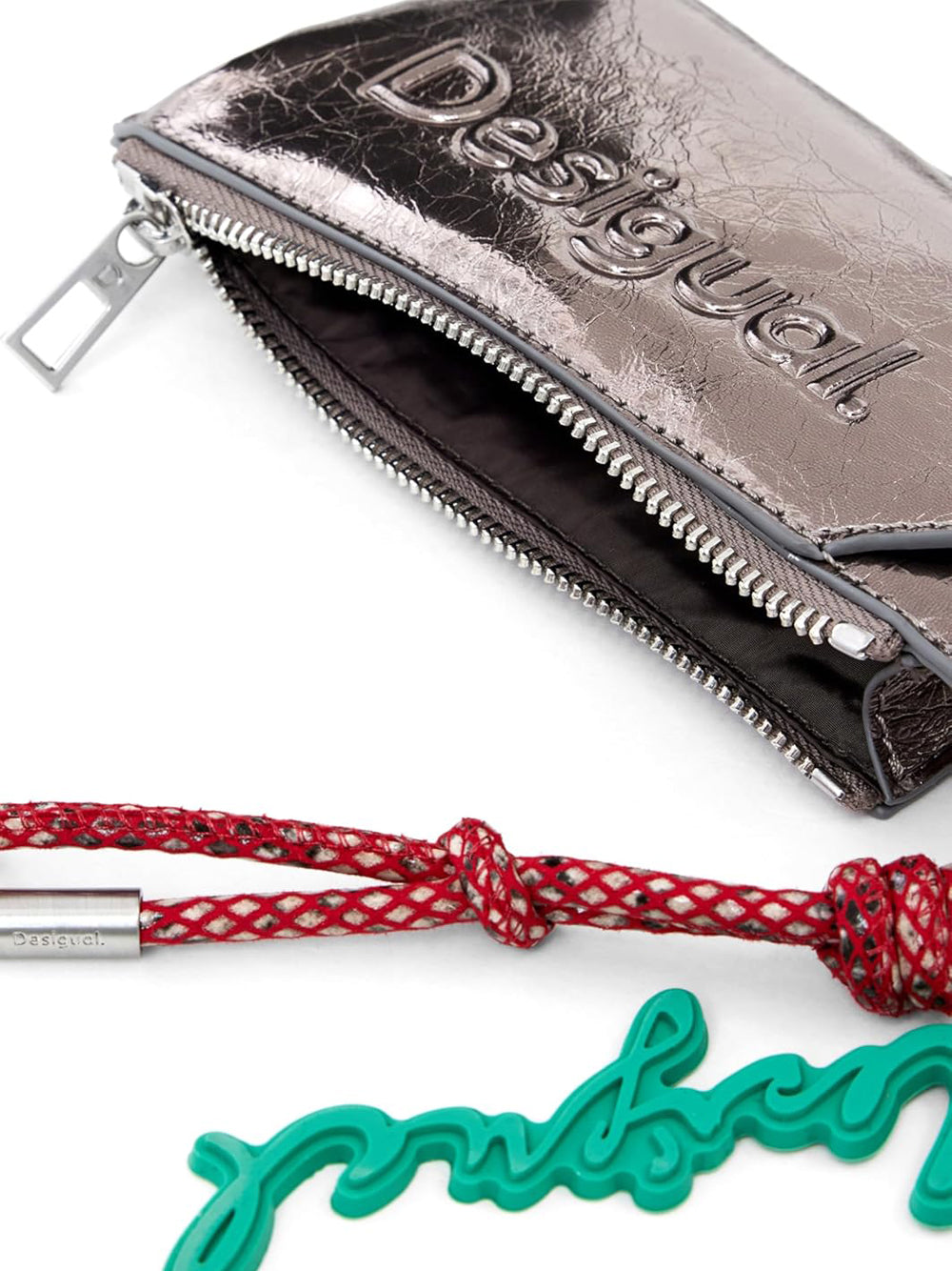 DESIGUAL Portafoglio Donna - Argento modello 25WAYP24