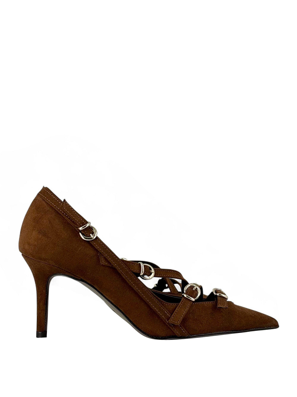 DIVINE FOLLIE Decollete Donna - Marrone modello 1622SG63