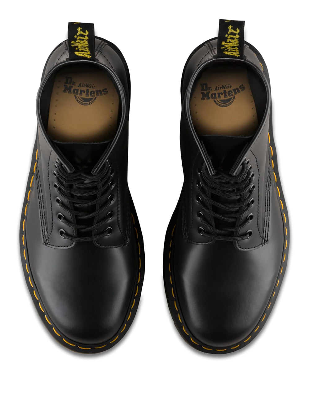 DR. MARTENS Stivaletti anfibio Donna - Nero modello 1460 SMOOTH