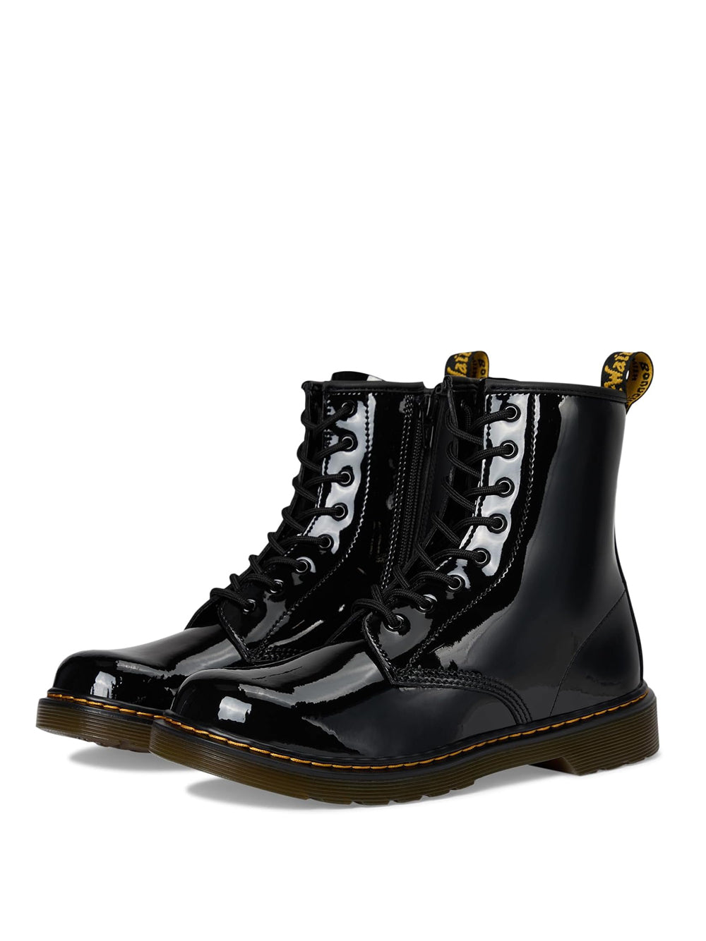 DR. MARTENS Stivaletti anfibio Bambino - Nero modello 1460 Y PATENT