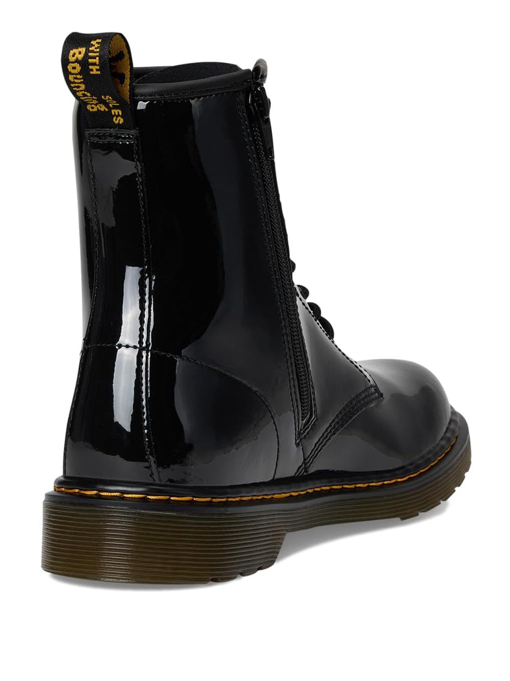 DR. MARTENS Stivaletti anfibio Bambino - Nero modello 1460 Y PATENT