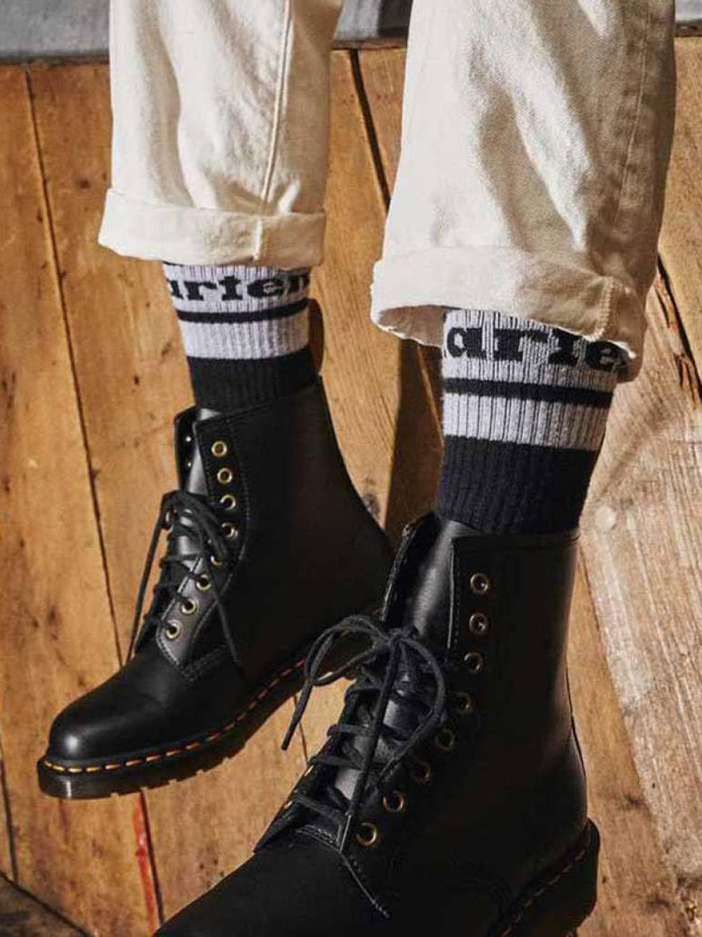 DR. MARTENS Calze Donna - Nero modello AC681006