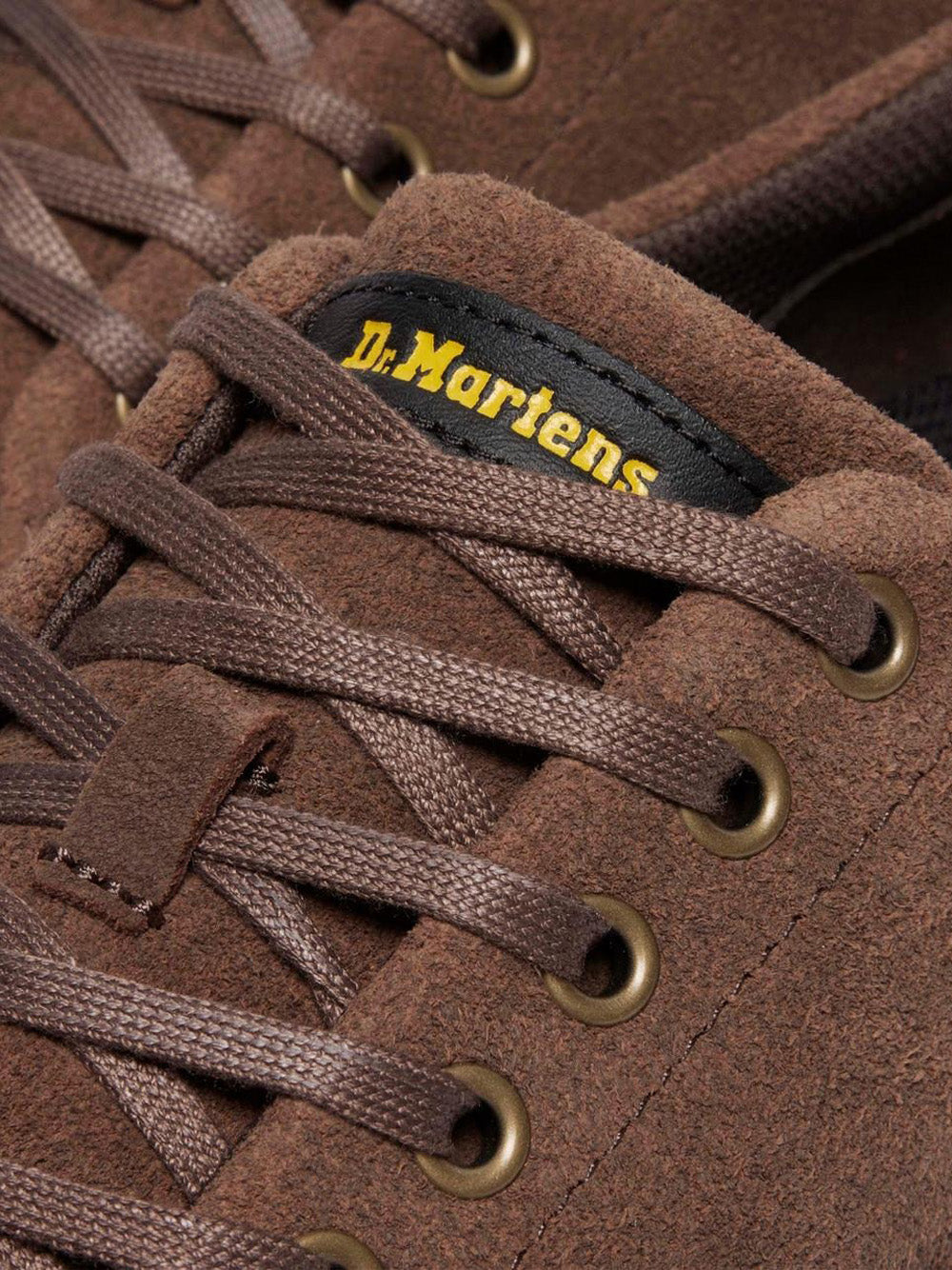 DR. MARTENS Sneakers Uomo - Marrone modello BROOKLINE U BRONX SUEDE