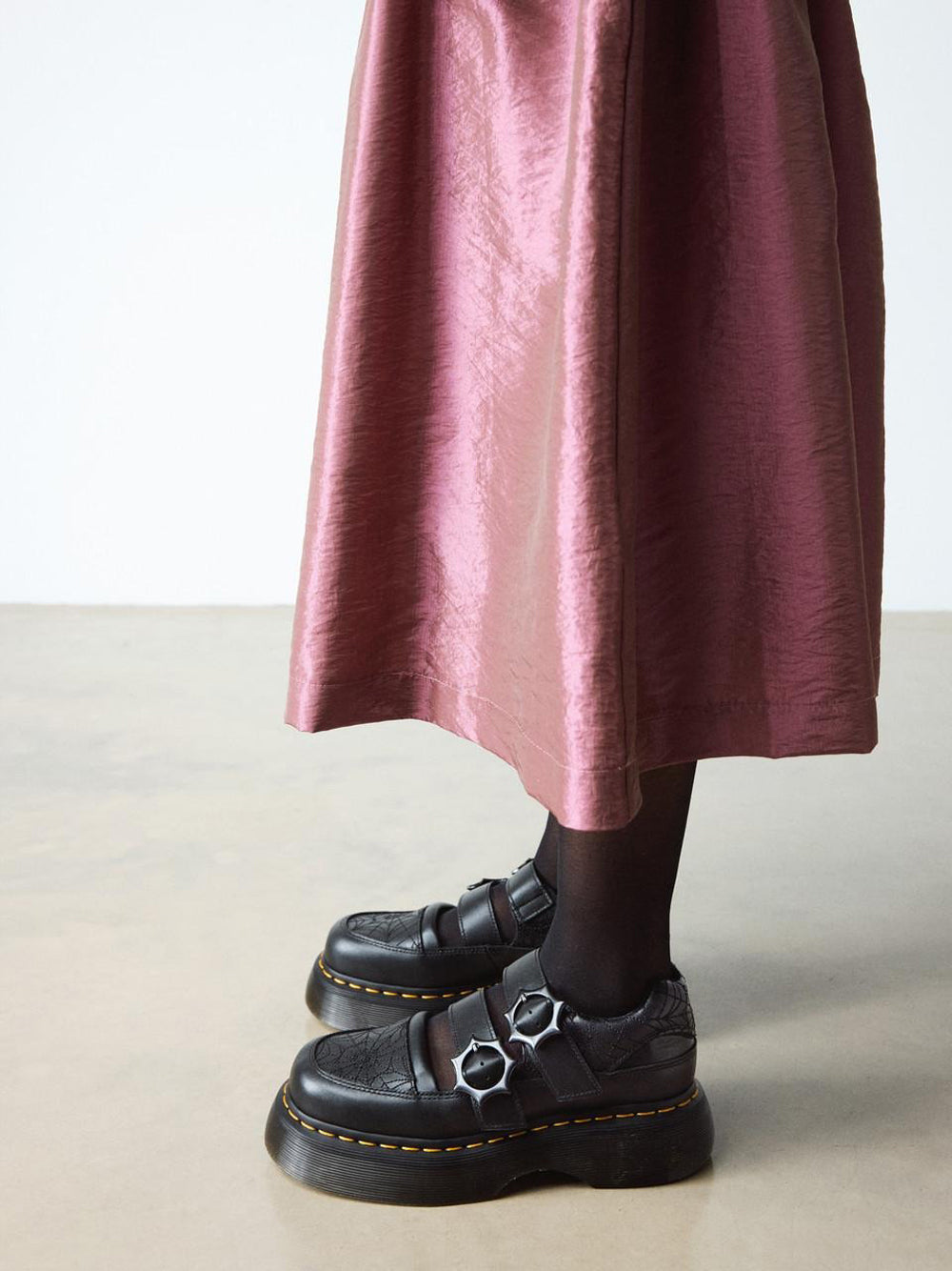 DR. MARTENS Mocassini Mary Jane Donna - Nero modello BUZZ WDN