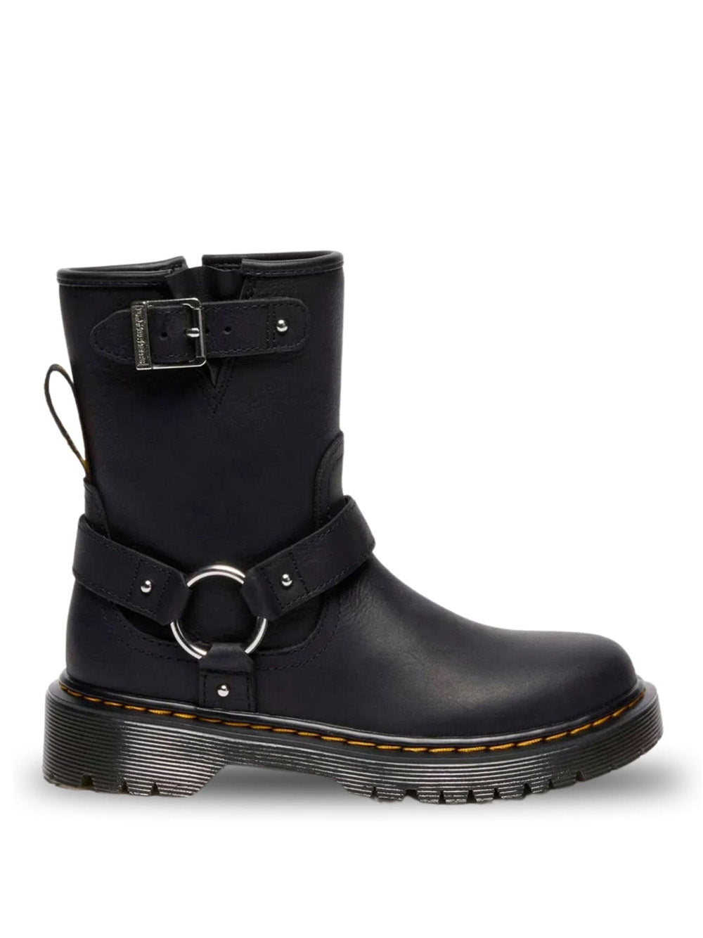 DR. MARTENS Stivaletti Biker Bambino - Nero modello GENAYA J