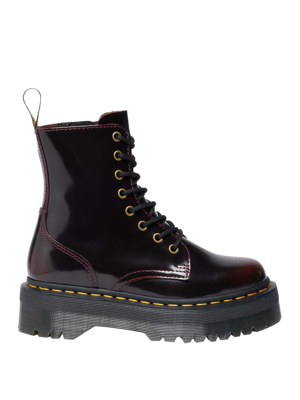 DR. MARTENS Stivaletti platform Donna - Rosso modello JADON ARCADIA