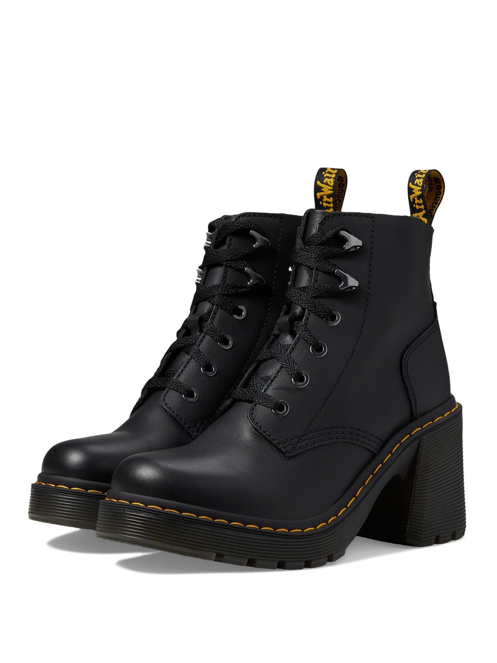 DR. MARTENS Stivaletti con tacco Donna - Nero modello JESY SENDAL