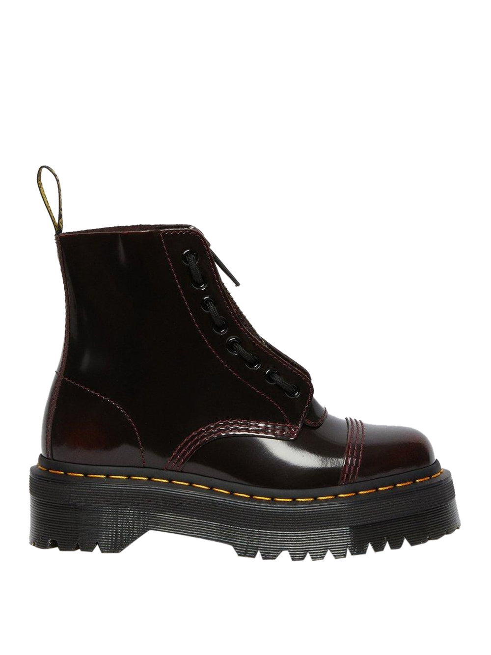 DR. MARTENS Stivaletti platform Donna - Rosso modello SINCLAIR ARCADIA