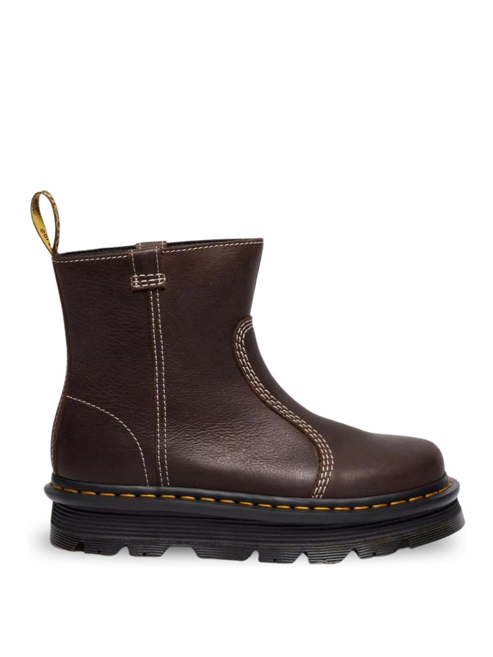 DR. MARTENS Stivaletti platform Donna - Marrone modello ZEBZAG RIGGER