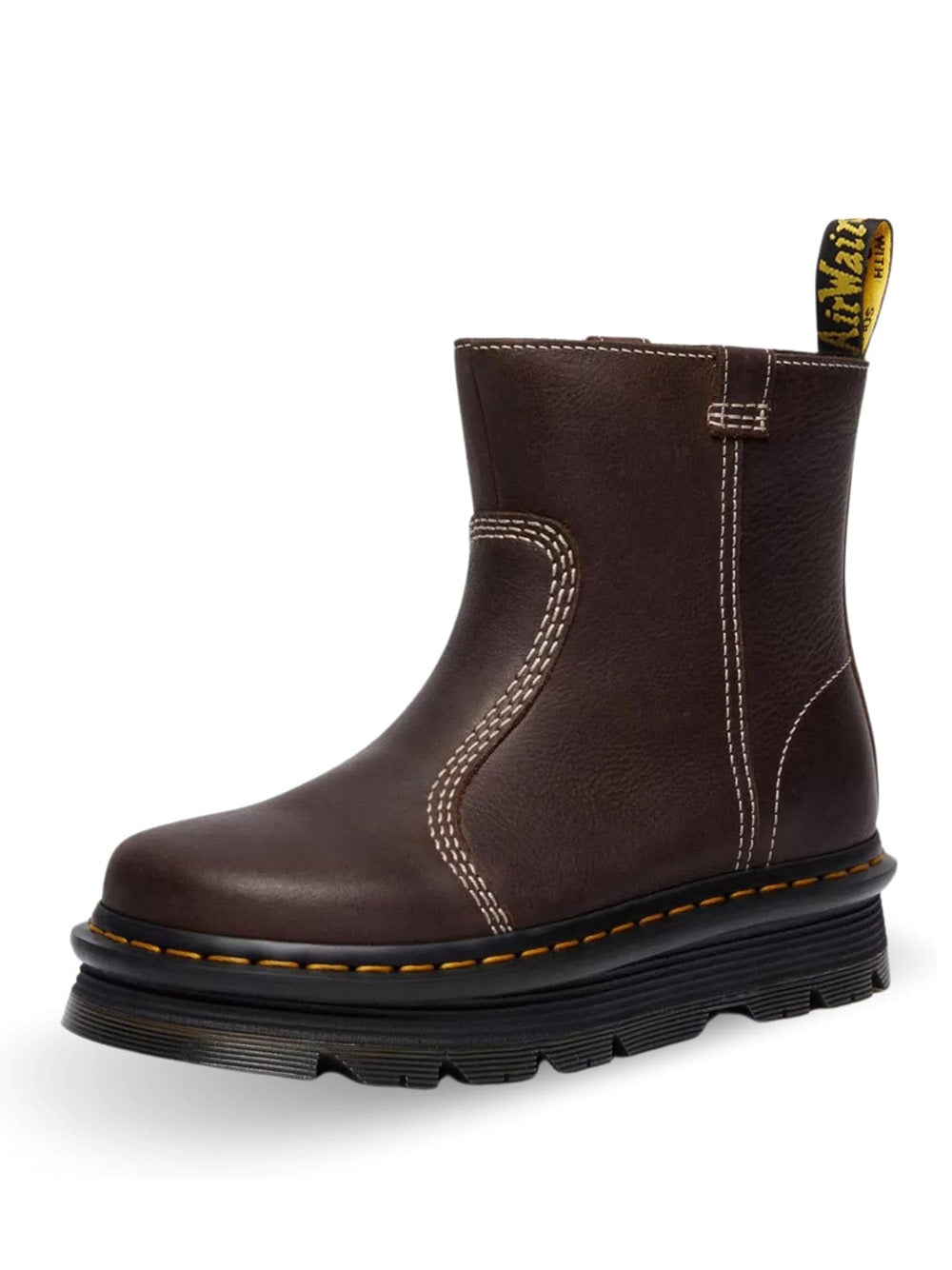 DR. MARTENS Stivaletti platform Donna - Marrone modello ZEBZAG RIGGER