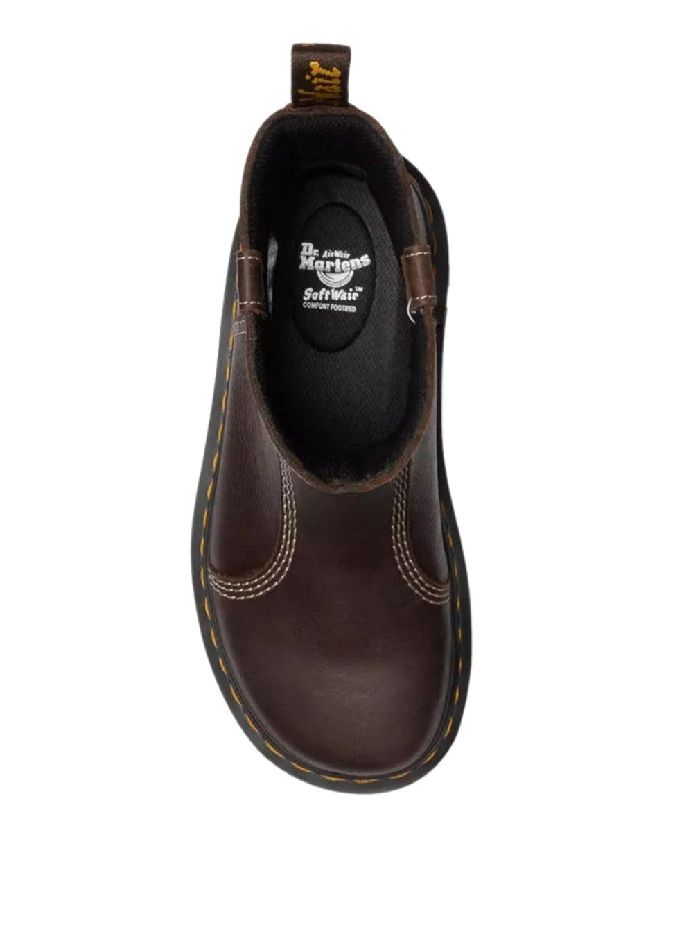 DR. MARTENS Stivaletti platform Donna - Marrone modello ZEBZAG RIGGER