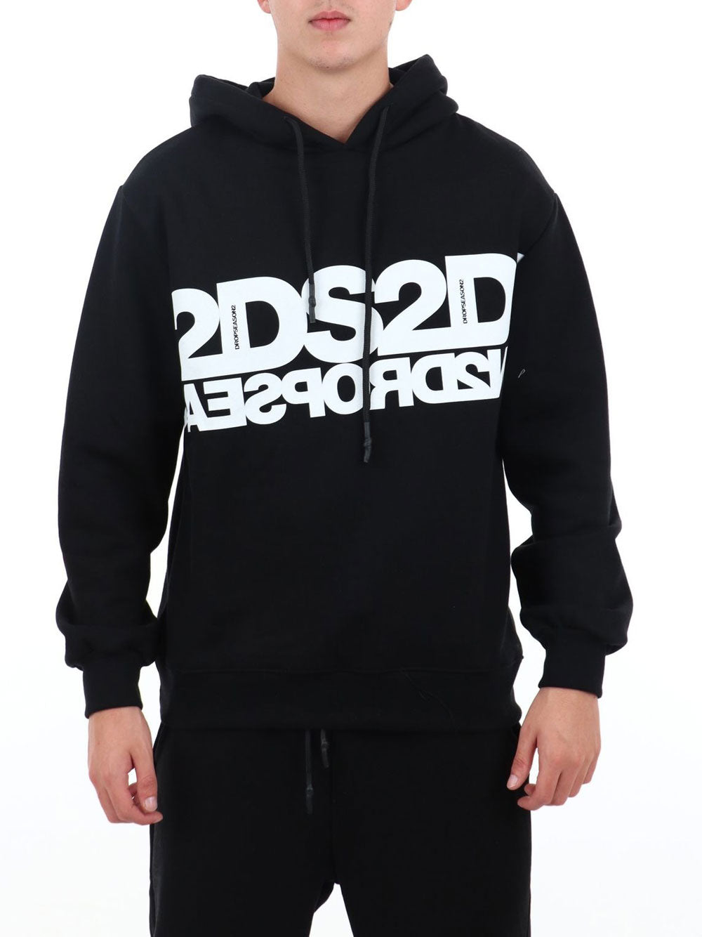DROP SEASON 2 Felpa Uomo - Nero modello FW252108