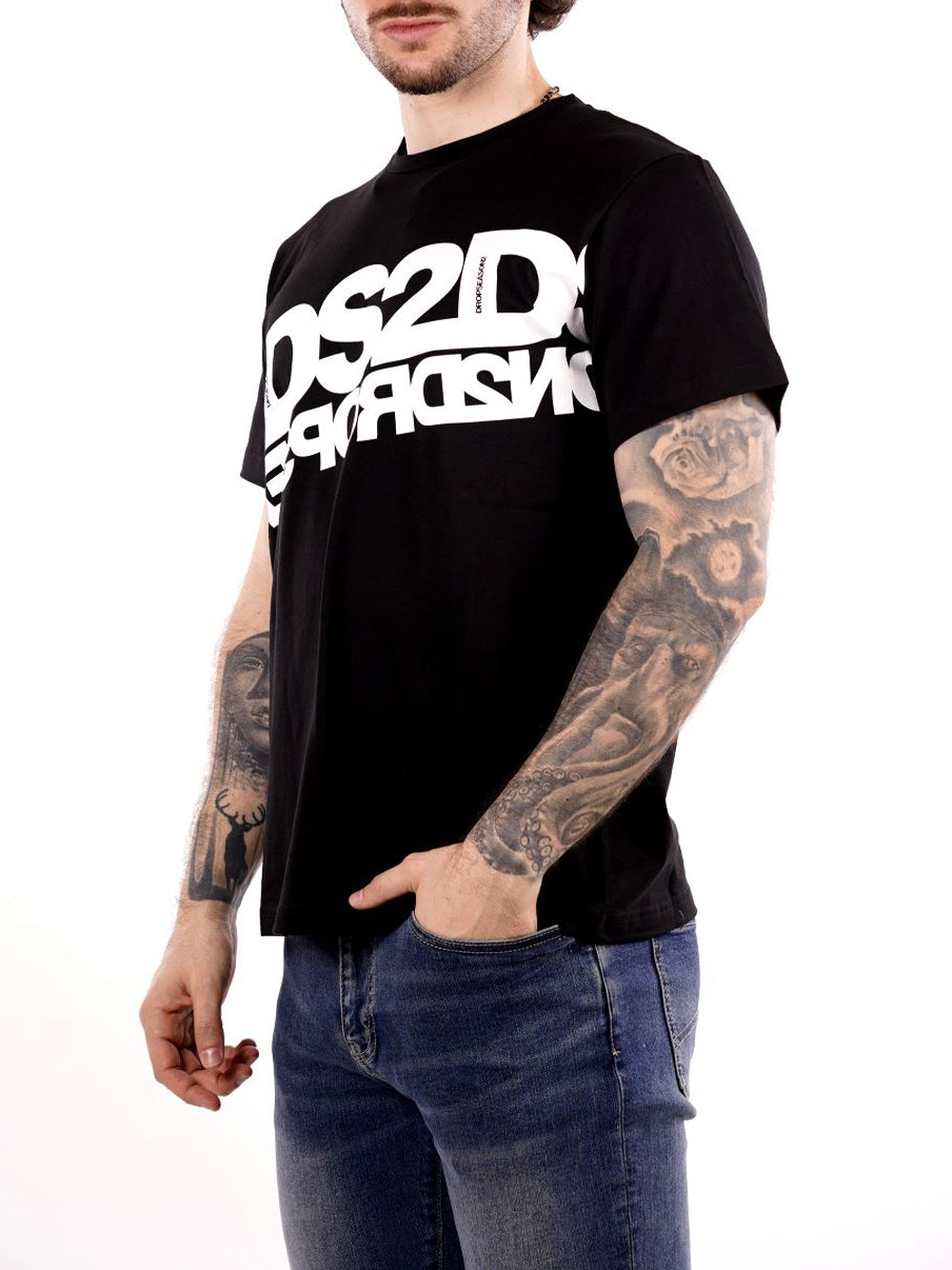 DROP SEASON 2 T-shirt Uomo - Nero modello FW252109