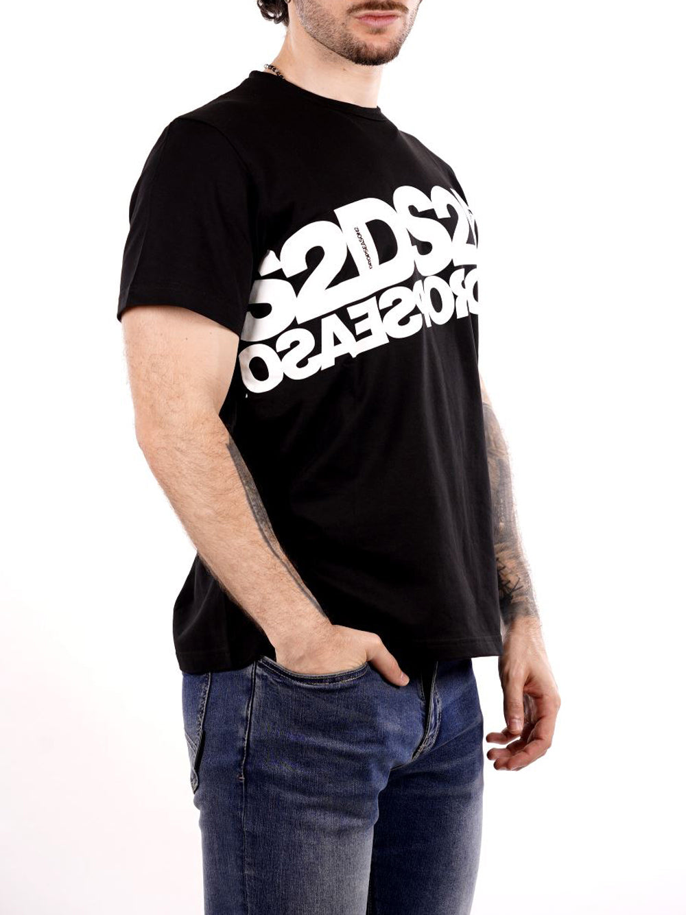 DROP SEASON 2 T-shirt Uomo - Nero modello FW252109