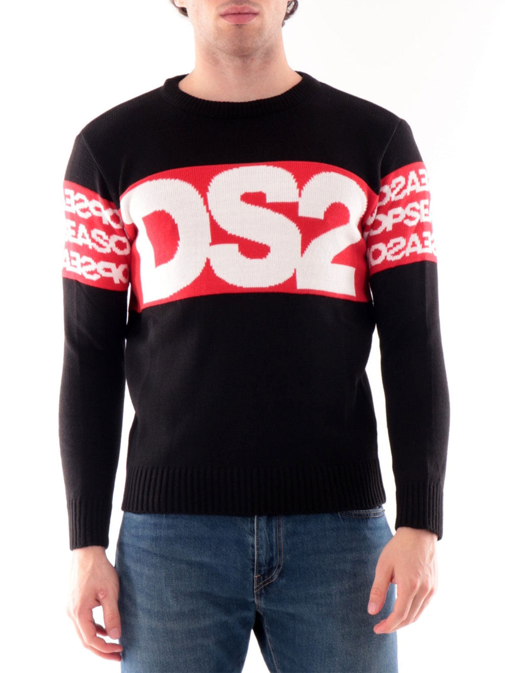 DROP SEASON 2 Maglione Uomo - Nero modello FW25213