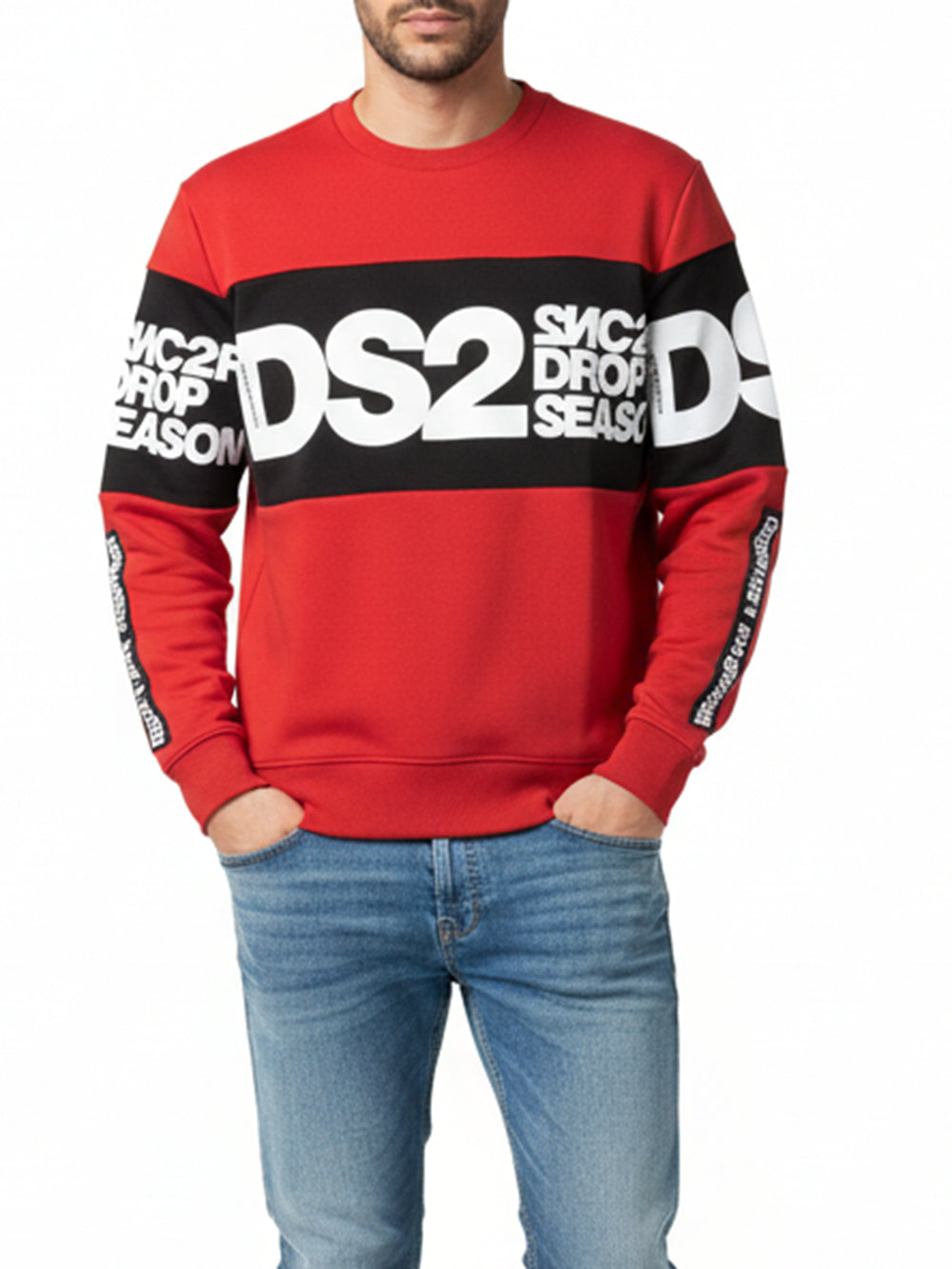 DROP SEASON 2 Felpa Uomo - Viola modello FW25215