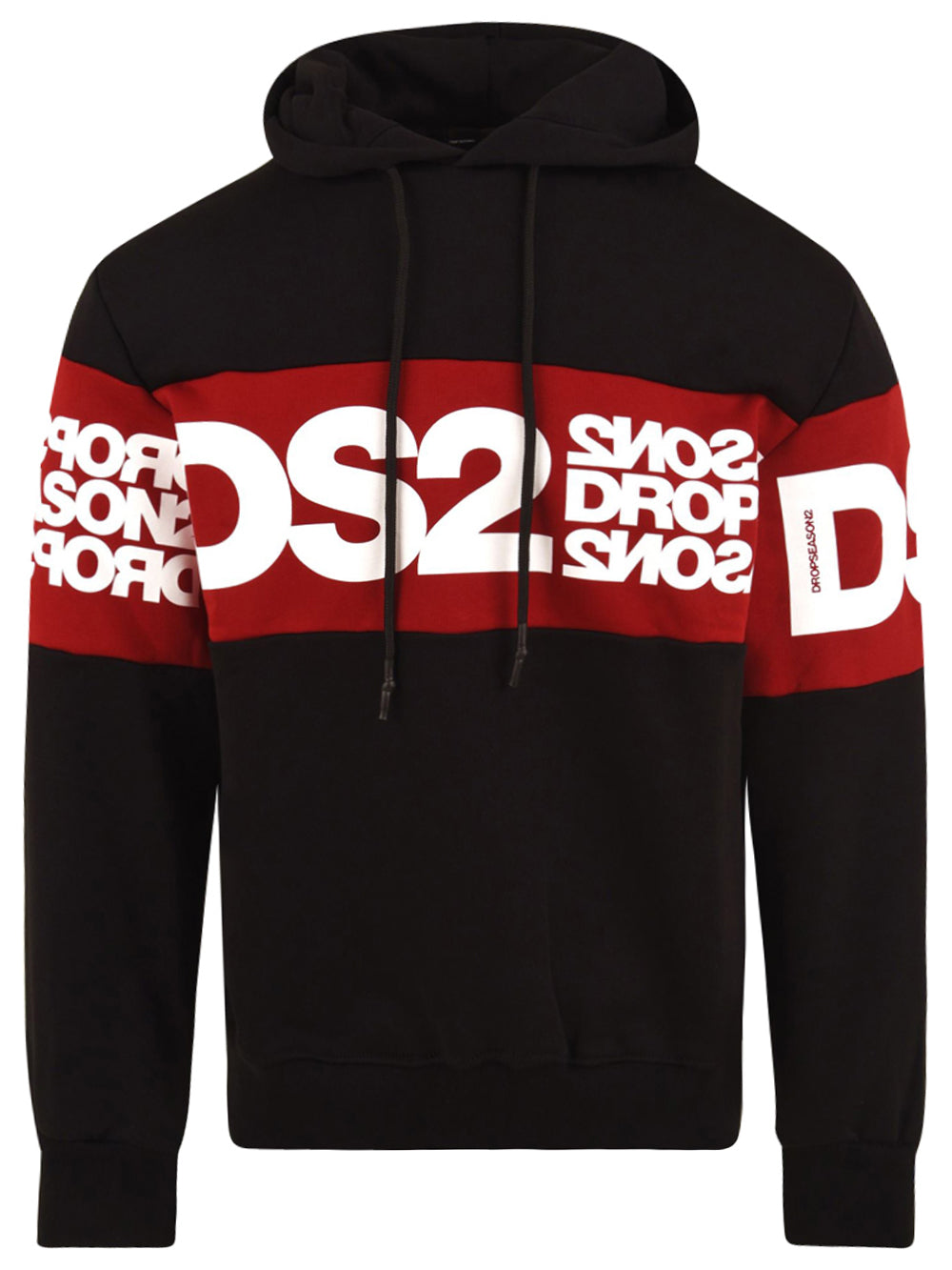 DROP SEASON 2 Felpa Uomo - Nero modello FW25219