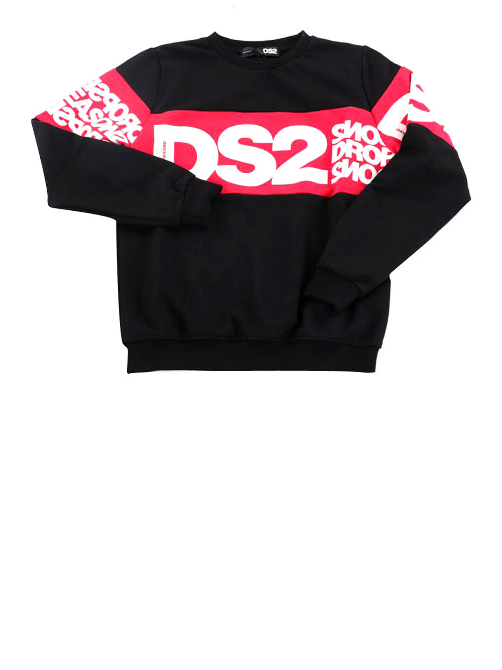 DROP SEASON 2 Felpa Bambino - Nero modello FW25K054