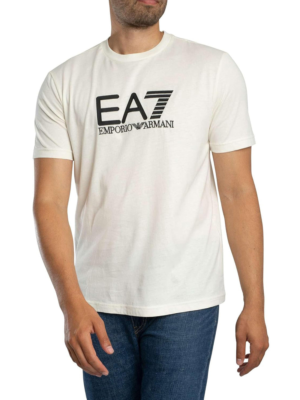 EA7 T-shirt Uomo - Beige modello 7M000898AF10375